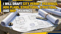 draft city permit drawings, adu plans, structural, and mep drawings