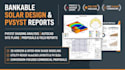 design pvsyst shading report solar proposal energy yield autocad drafting