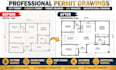 create city permit, building permit, cad and architectural drawings