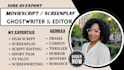 write movie script screenplay, screenwriting, scriptwriting, feature film script