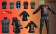 create vrchat avatar outfits, nsfw outfits, 3d clothes, vrchat assets, items