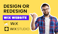 design or redesign a wix website or wix studio website