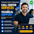 provide call center customer support and appointment scheduling