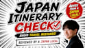 create a personalized, interactive japan travel itinerary