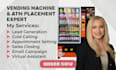 cold calling vending machine locator vending machine placement atm placement