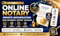 provide online notary, remote notarization and legal document services