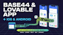 convert lovable, base44 website or webapp to ios and android app using capacitor