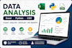 clean, analyze and visualize your excel or CSV data using python