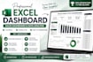 create an interactive excel sales dashboard and data analysis report