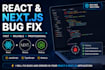 fix bugs in react and next applications