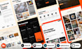 develop your landing page with modern front end frameworks