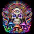 design custom psychedelic art illustration trippy logo