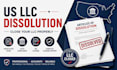 dissolve your US llc, close ein, and file dissolution