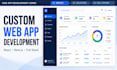 develop a custom web app for your business