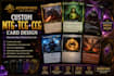 create custom mtg card design tcg alter art commander magic the gathering set