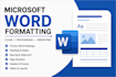 format your word documents with a clean layout