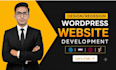 design and develop a professional wordpress website and blog