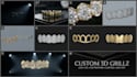 create custom 3d grillz cad design for printing and casting