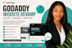 create godaddy website revamp revamp godaddy website godaddy website makeover