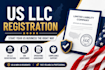 register a US llc and help with ein, documents and compliance