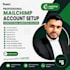 do mailchimp setup, email automation, campaign, and signup forms