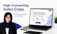 write high converting sales copy and landing page content