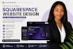 build squarespace website saas website tech startup website