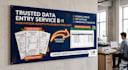 data entry to your database, convert your pdf to work manually
