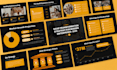 design webinar slides, investor pitch deck, b2b presentation ai saas deck