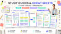 design study guides, cheat sheets and revision notes for students and educators