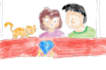 create blake style cartoon style for novels and stories