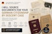 research german citizenship by descent documents