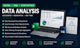 do excel, sql and statistical data analysis