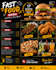 design a professional food menu