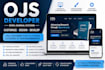 customize and develop your ojs journal exactly to your requirements