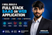 build a full stack saas or web application