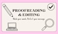 edit and proofread your project