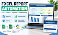 automate excel CSV reports and dashboards using python