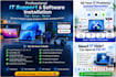 install any software, fix, repair windows, mac, computer, laptop remotely