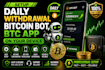 setup daily withdrawal bitcoin bot, btc app on your device