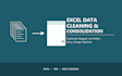 clean and consolidate messy data into one accurate file