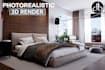 create photorealistic architectural interior renders