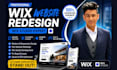 redesign wix website, wix studio, and fix wix site