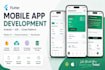 develop a flutter android and ios mobile app with firebase and API integration