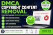 remove copyright infringing content with dmca notices