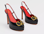 design custom 3d high heels and realistic footwear models