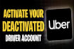 uber reactivation, spark driver reactivation, and amazon flex reactivation