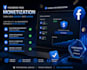 complete facebook page monetization
