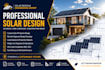 design residential florida solar pv permit plan sets with pe engineering