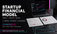 build startup financial model, valuation, projections and cap table